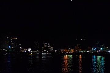 <p>The Shinmachi River fishing grounds</p>