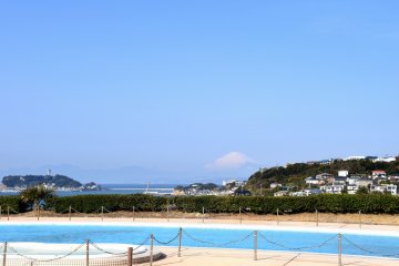 Mt. Fuji viewed from my hotel room at around 10 A.M.