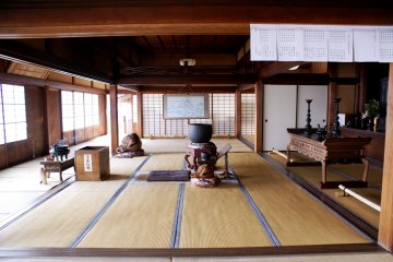 <p>The temple's main hall</p>