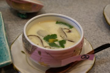 <p>Our chawanmushi&nbsp;is ready :)</p>