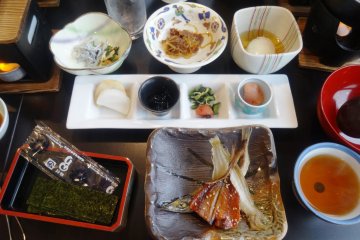 <p>A sample of what we had for breakfast</p>