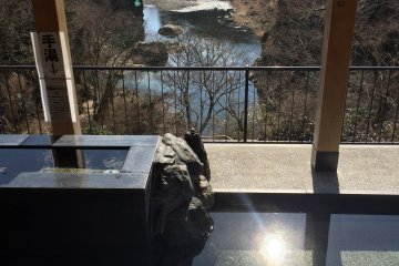 <p>Okay then, one more foot bath with a beautiful view to finish our journey.</p>