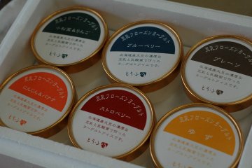 <p>Beginning April 2015, the shop will sell tofu frozen yogurt in six different flavors.</p>
