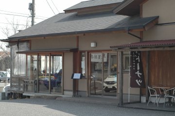<p>On the left hand side is the buffet area with seating on a bright and open deck. &nbsp;</p>