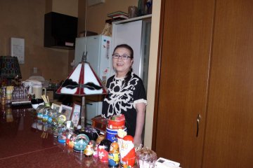 Ms. Nakagawa, owner of Penny Lane