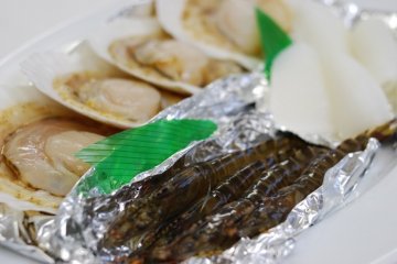 <p>Seafood BBQ</p>