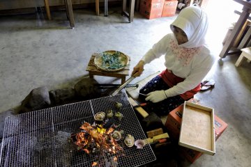 <p>The food is looking good! &nbsp;</p>