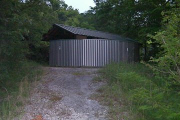 the camping area toilets, art and function