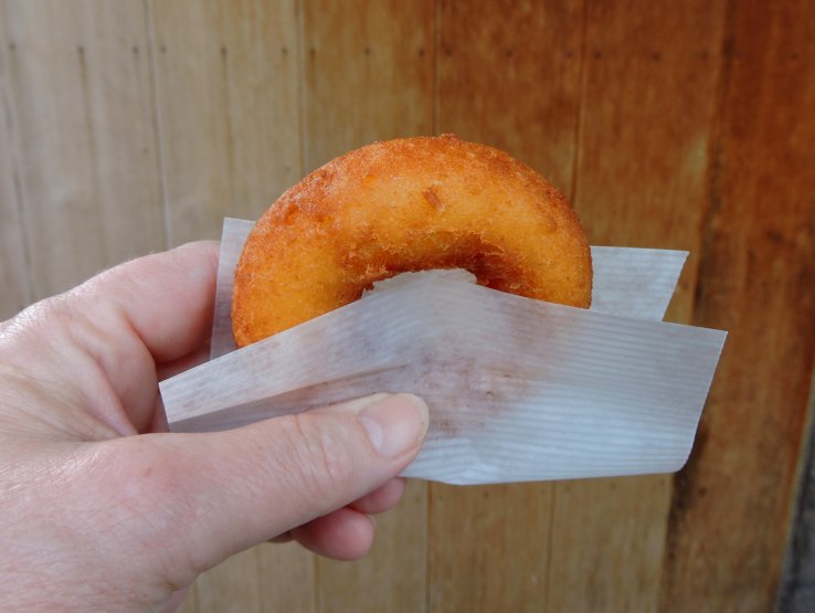 <p>Tofu donuts are popular at the moment. I can definitely recommend them!</p>