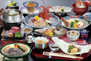 <p>Un repas d&eacute;licieux</p>