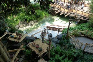 Swiss Family Robinson Treehouse Attraction (climb through)