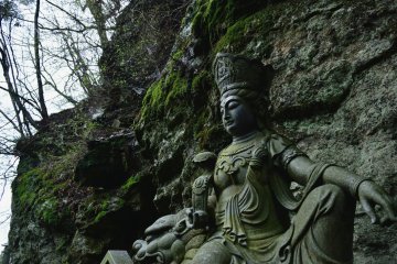 <p>Statue de Manjusri,&nbsp;un bodhisattva (moine bouddhiste)</p>