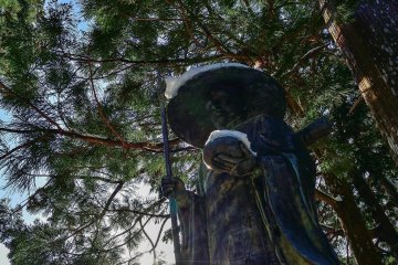 <p>Statue of Kobo-Daishi</p>