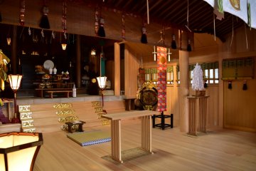 <p>Inside the prayer hall</p>