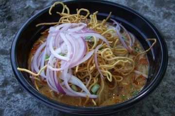 <p>Delicious noodles at the ASEAN Festival &nbsp;</p>