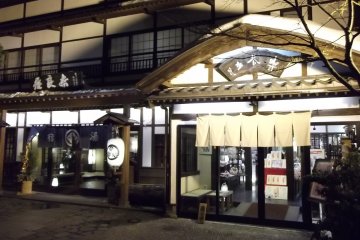 <p>Some of the buildings are nicely lit up after dark</p>