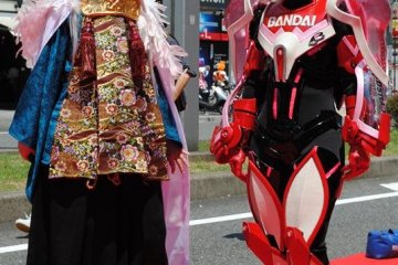 Other cosplayers in the parade (not sure why, but they were gorgeous!)