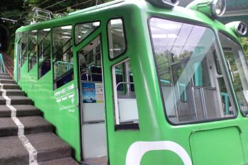 A classic cable car ride makes things convenient