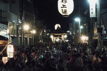 People dance in all corners of the town.