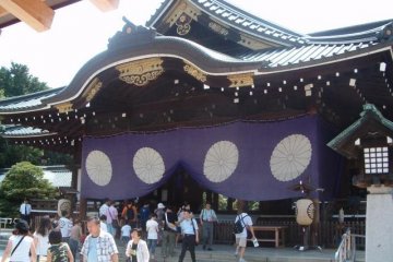 Yasukuni Shrine is the site of much political controversy in Japan