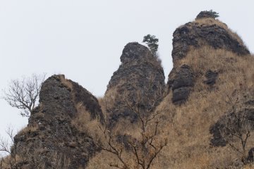 <p>The crags up close</p>