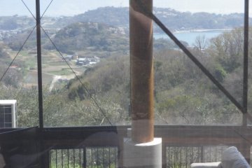 View from the main living area in Ushimado International Villa