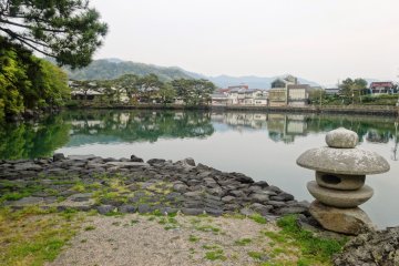 <p>The pond is a short drive from the viewpoint on Mt Kasa and the mountain's lovely camellia grove</p>