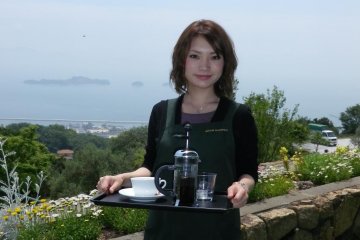 Coffee anyone, the cafe at the Olive garden