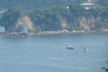 view from Ushimado Shrine