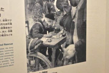 In the aftermath of the bombing:&nbsp;Hiroshima Peace Memorial Museum