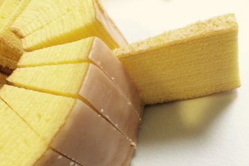 They also sell a Baumkuchen, which looks like a cut tree from above.