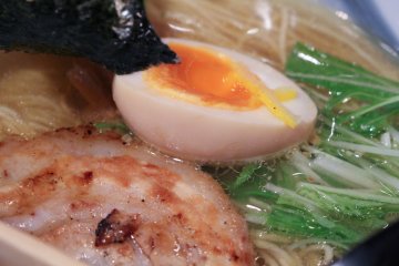 <p>More shots of the Yuzu shio ramen</p>