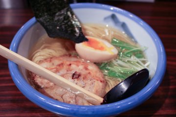 <p>More shots of the Yuzu shio ramen</p>