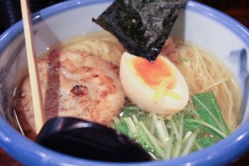 <p>More shots of the Yuzu shio ramen</p>
