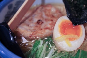 <p>More shots of the Yuzu shio ramen</p>