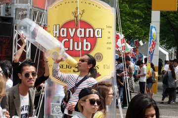 Among the companies represented at the show are various alcohol and specific Tequila brewers including Havana Club and Jose Cuervo, and they usually have entertaining displays, beautiful models and samples to drink.
