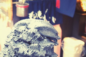 Takesumi soft cream. The soft cream made of Bamboo charcoal. I've never seen this flavor before, so I had to try it even in a cold snowy day. It tasted fantastic! Place Address: 507 KusatsuAgatsuma District, Gunma Prefecture 377-1711