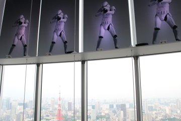 <p>Views of Roppongi from the top of Roppongi Hills Mori Tower&nbsp;&copy; &amp; TM Lucasfilm Ltd.</p>