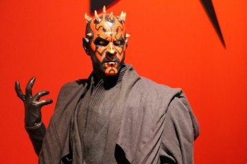 <p>Darth Maul model&nbsp;&copy; &amp; TM Lucasfilm Ltd.</p>