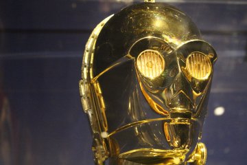 <p>Original C-3PO prop used in the movies&nbsp;&copy; &amp; TM Lucasfilm Ltd.</p>