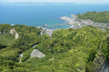 <p>Vue d'en haut</p>