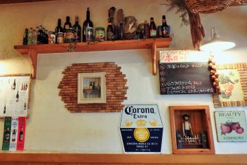 <p>Take a good look at all the decorations as you wait for your meal.</p>