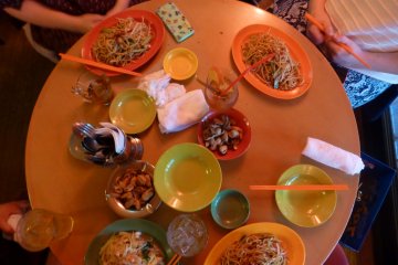 <p>So much joy as the food arrived!</p>