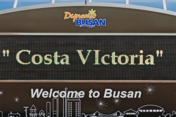 <p>Welcome to Busan - Costa Victoria</p>