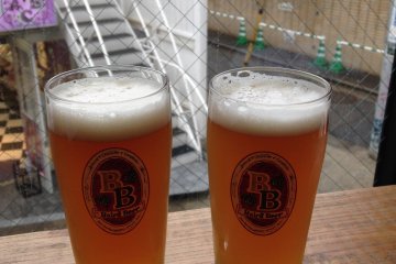 <p>Baird Taproom Harajuku&nbsp;two Red Rose Amber Ales.</p>