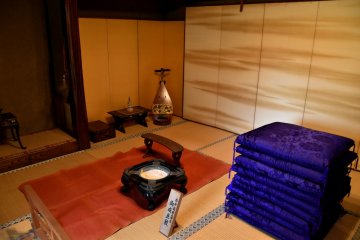 <p>The view of the reception room. In Edo Period, the successive lords of Fukui Matsudaira Clan visited this temple and enjoyed the garden view seen from this room.</p>