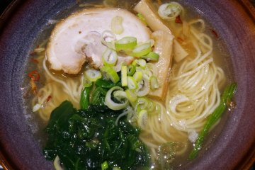 Shio Kohmen &ndash; ramen with a clear based soup