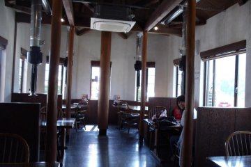 The main dining area
