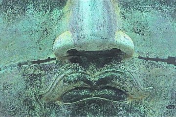 <p>Figure 3. The mustache symbolizes light</p>