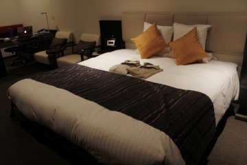 The bed was very comfortable.